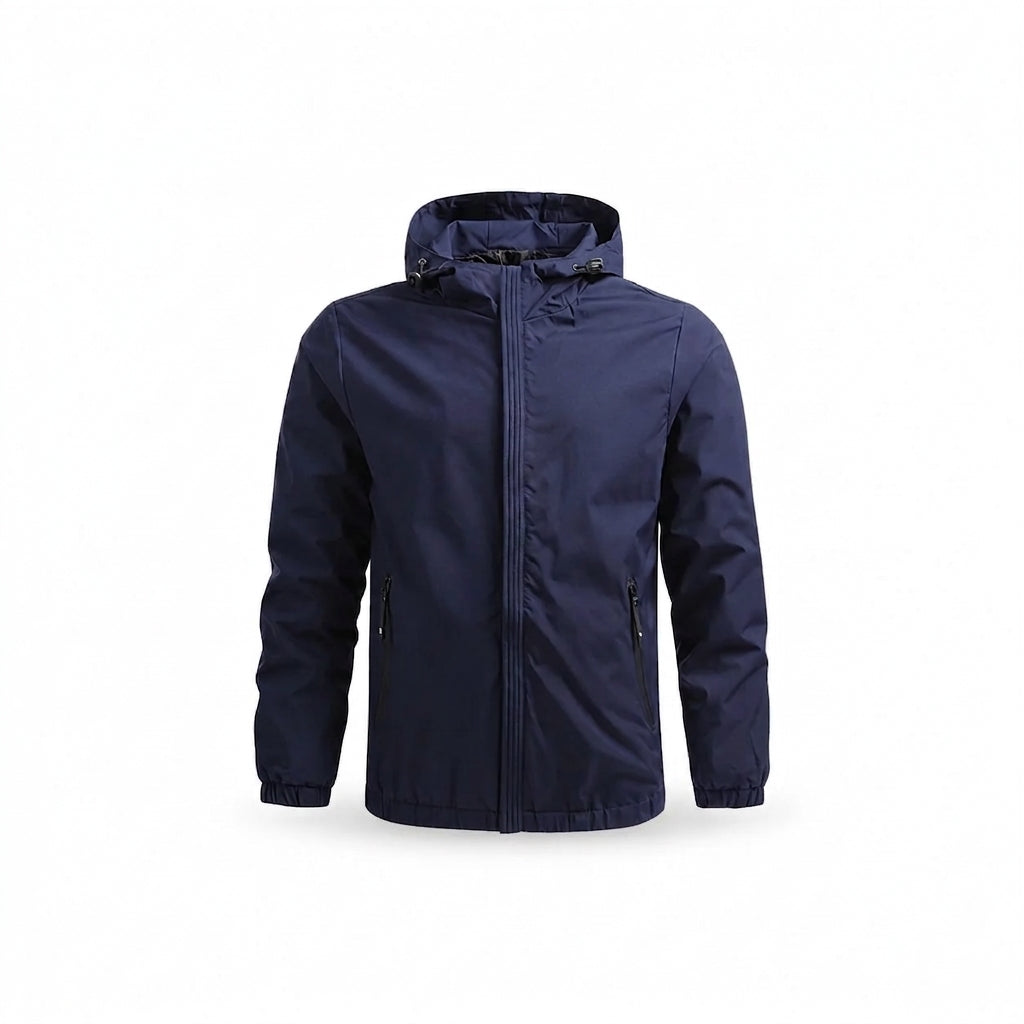 23 -  Men's Water-Repellent Hooded Track Jacket