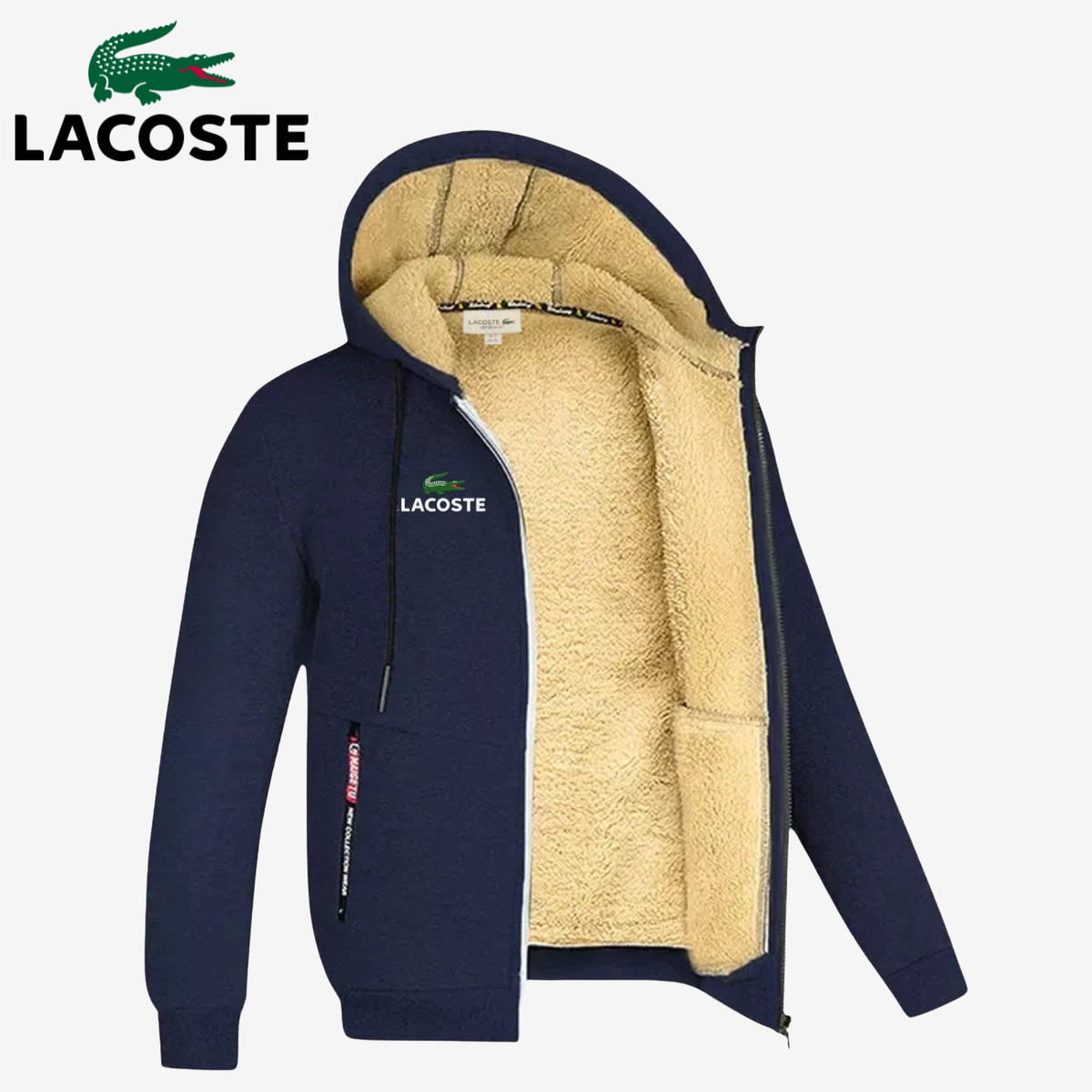 Fleece Lined Zip Hoodie || [CLEARANCE SALE]