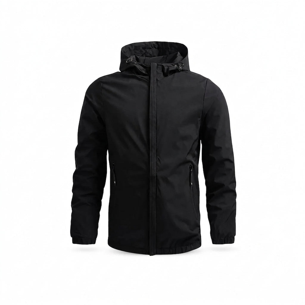 23 -  Men's Water-Repellent Hooded Track Jacket