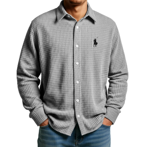 2026 Comfort Waffle Weave Shirt - Clearance Sale