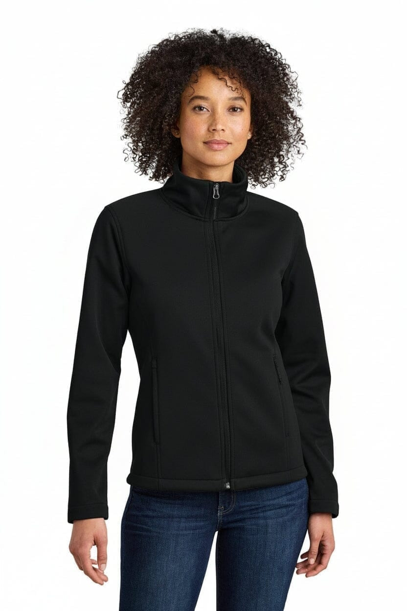 Women's Chest Logo Ridgewall Soft Shell Jacket