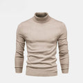 12 - Turtleneck Cable-Knit Wool Knit Sweater