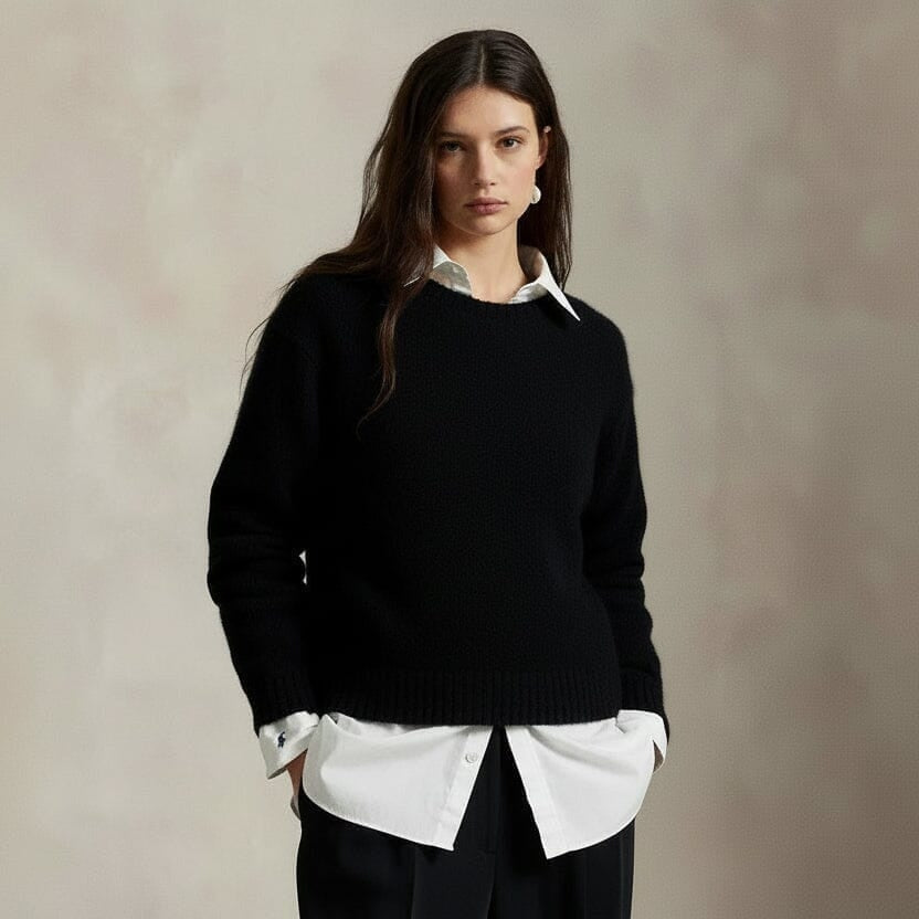The & Ricky Tuxedo Bear Sweater