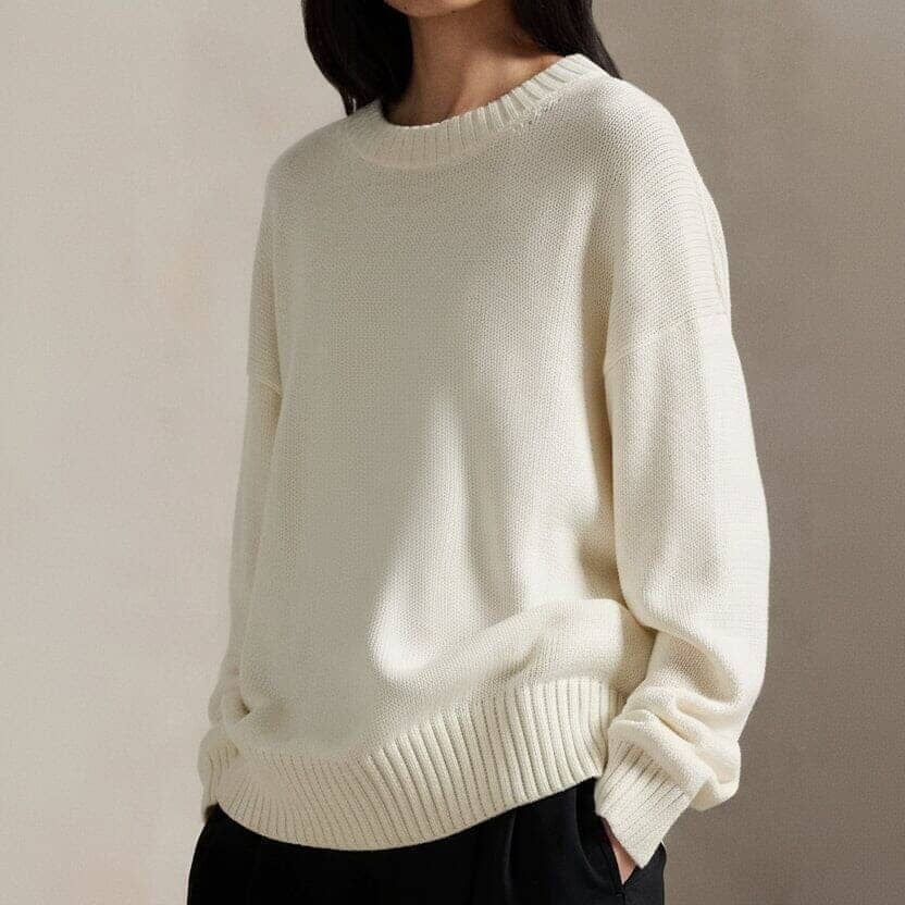 Polo Bear Cotton Crew Neck Sweater