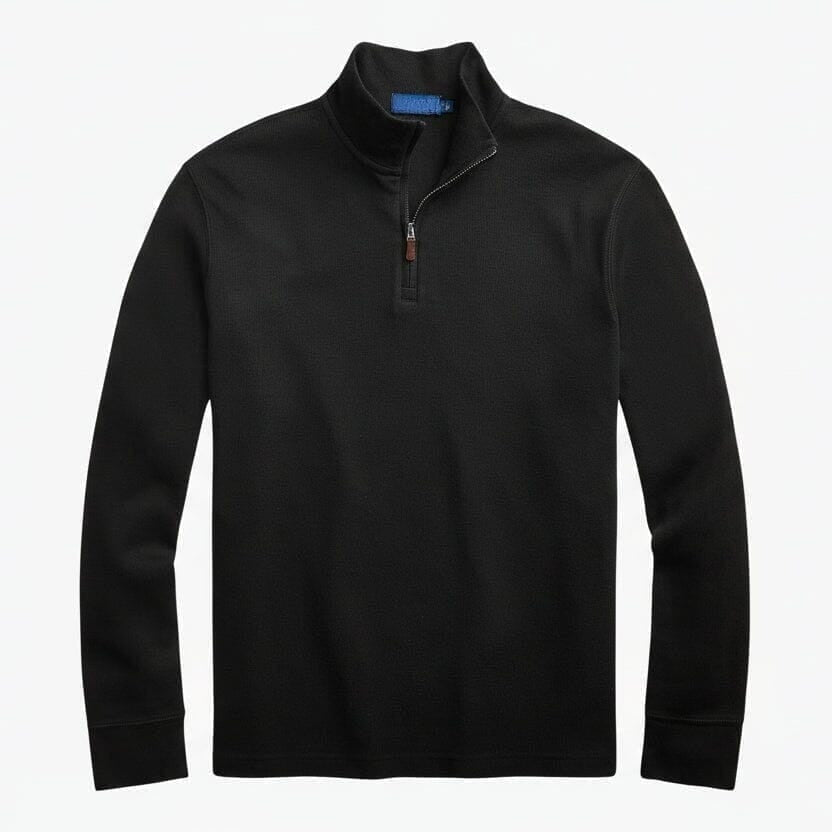 09 - Estate-Rib Quarter-Zip Pullover
