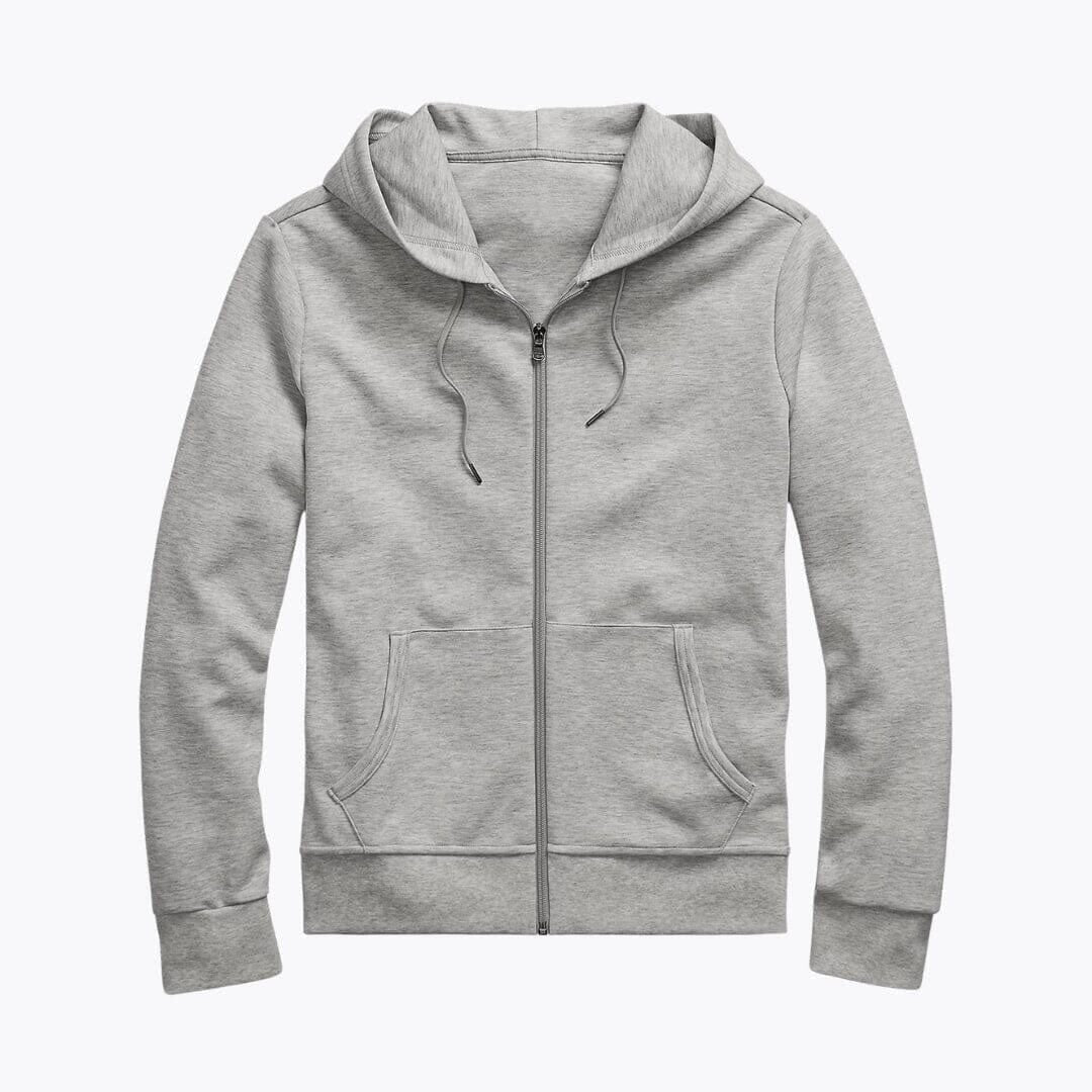 Double-Knit Full-Zip Hoodie