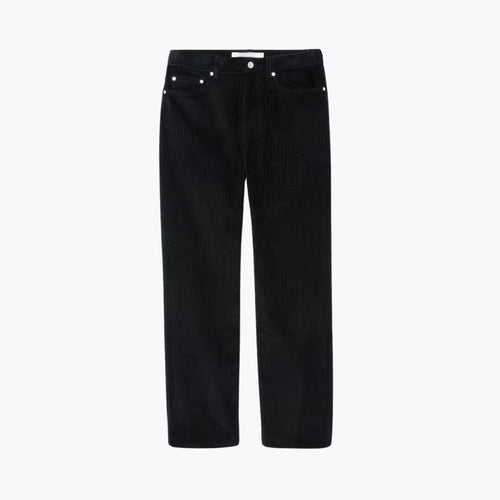 5 Pocket Straight Fit Velour Pants