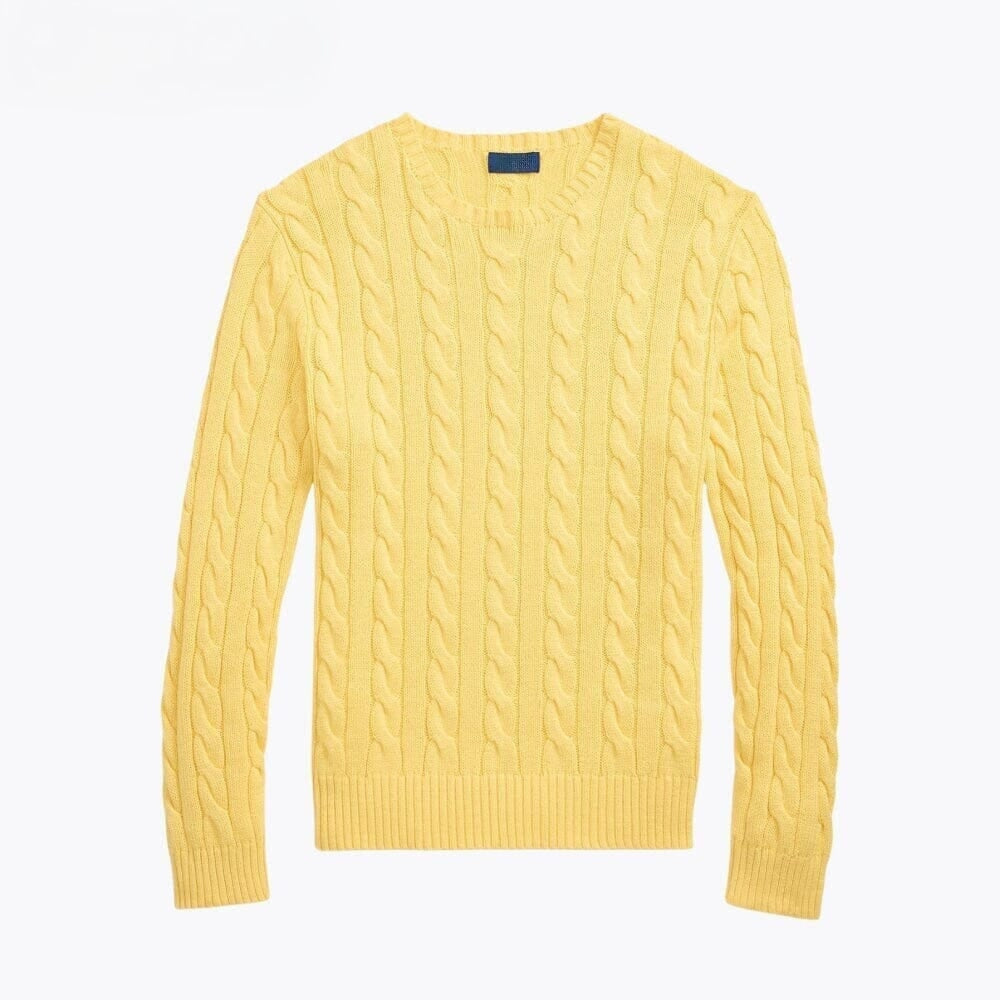 Cable-Knit Cotton Jumper